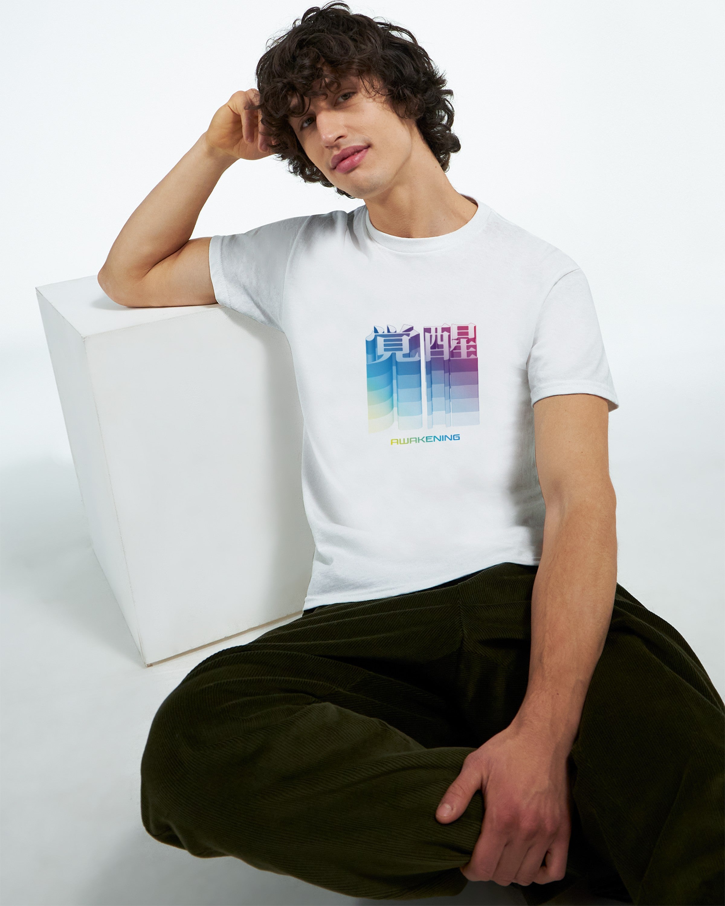 CAMISETA KANJI JAPONÉS DESPERTAR PSICODÉLICOS