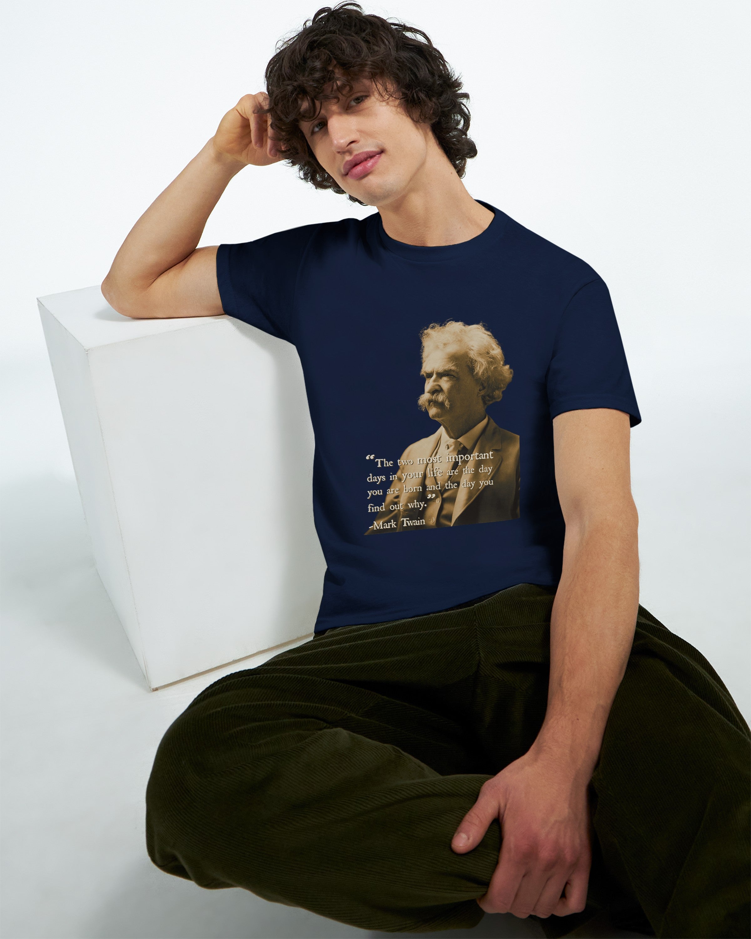 CAMISETA MASTER TWAIN DORADA